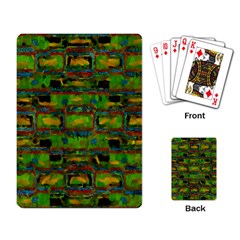 Paint Bricks                                                                 			playing Cards Single Design by LalyLauraFLM