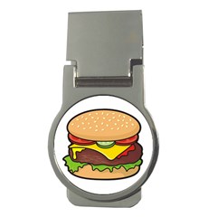 Cheeseburger Money Clips (round) 