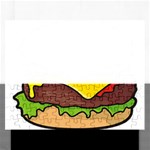 Cheeseburger Rectangular Jigsaw Puzzl Front