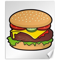 Cheeseburger Canvas 20  X 24   by sifis