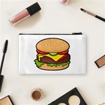 Cheeseburger Cosmetic Bag (Small)  Back