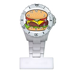 Cheeseburger Plastic Nurses Watch