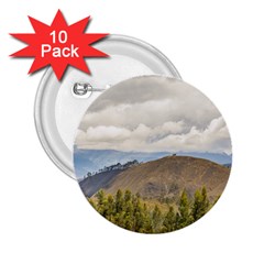 Ecuadorian Landscape At Chimborazo Province 2 25  Buttons (10 Pack)  by dflcprints