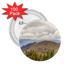 Ecuadorian Landscape At Chimborazo Province 2 25  Buttons (100 Pack)  by dflcprints