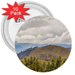 Ecuadorian Landscape At Chimborazo Province 3  Buttons (10 Pack)  by dflcprints