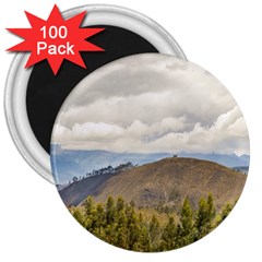 Ecuadorian Landscape At Chimborazo Province 3  Magnets (100 Pack) by dflcprints