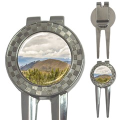 Ecuadorian Landscape At Chimborazo Province 3-in-1 Golf Divots by dflcprints