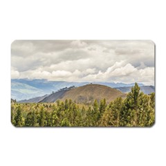 Ecuadorian Landscape At Chimborazo Province Magnet (rectangular) by dflcprints