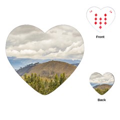 Ecuadorian Landscape At Chimborazo Province Playing Cards (heart)  by dflcprints