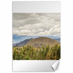 Ecuadorian Landscape At Chimborazo Province Canvas 12  X 18   by dflcprints