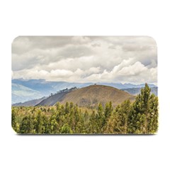 Ecuadorian Landscape At Chimborazo Province Plate Mats