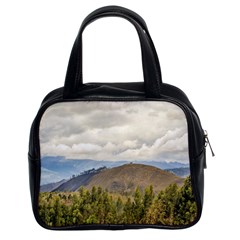 Ecuadorian Landscape At Chimborazo Province Classic Handbags (2 Sides) by dflcprints