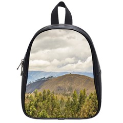 Ecuadorian Landscape At Chimborazo Province School Bags (small)  by dflcprints