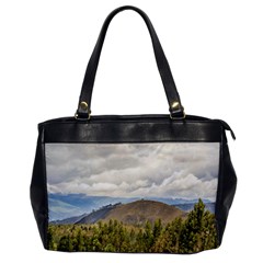 Ecuadorian Landscape At Chimborazo Province Office Handbags by dflcprints