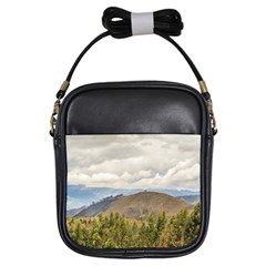 Ecuadorian Landscape At Chimborazo Province Girls Sling Bags by dflcprints