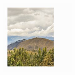 Ecuadorian Landscape At Chimborazo Province Large Garden Flag (two Sides) by dflcprints