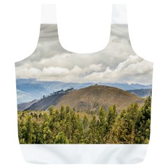 Ecuadorian Landscape At Chimborazo Province Full Print Recycle Bags (l)  by dflcprints