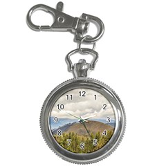 Ecuadorian Landscape At Chimborazo Province Key Chain Watches by dflcprints