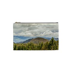 Ecuadorian Landscape At Chimborazo Province Cosmetic Bag (small)  by dflcprints