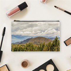 Ecuadorian Landscape At Chimborazo Province Cosmetic Bag (medium)  by dflcprints