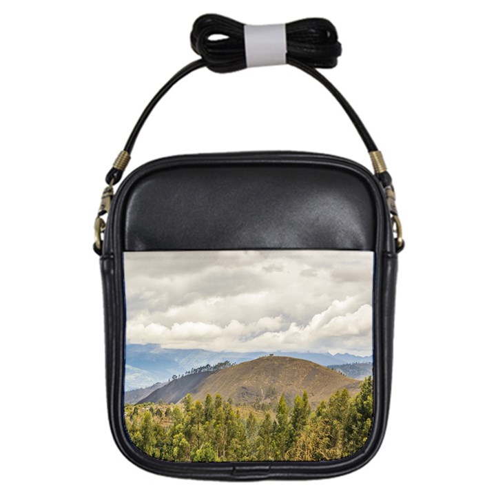 Ecuadorian Landscape At Chimborazo Province Girls Sling Bags