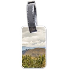 Ecuadorian Landscape At Chimborazo Province Luggage Tags (one Side)  by dflcprints