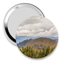 Ecuadorian Landscape At Chimborazo Province 3  Handbag Mirrors by dflcprints