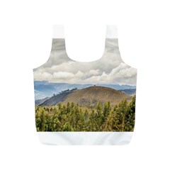 Ecuadorian Landscape At Chimborazo Province Full Print Recycle Bags (s)  by dflcprints