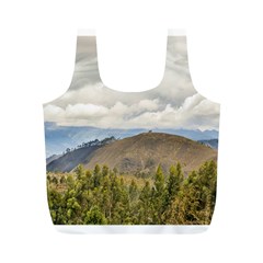 Ecuadorian Landscape At Chimborazo Province Full Print Recycle Bags (m)  by dflcprints