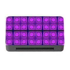 Bright Pink Mod Circles Memory Card Reader With Cf