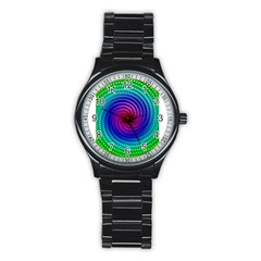 Colors Stainless Steel Round Watch by SaraReneeBoutique