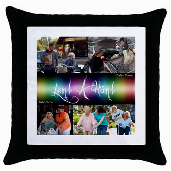 13439220 1341966305818308 1943776824535577747 N Throw Pillow Case (Black)