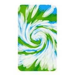 Tie Dye Green Blue Abstract Swirl Memory Card Reader by BrightVibesDesign