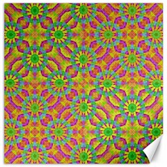 Modern Colorful Geometric Canvas 16  X 16   by dflcprints