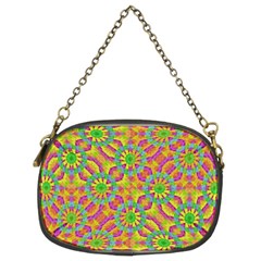 Modern Colorful Geometric Chain Purses (two Sides)  by dflcprints