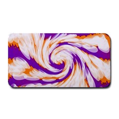 Tie Dye Purple Orange Abstract Swirl Medium Bar Mats