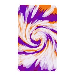 Tie Dye Purple Orange Abstract Swirl Memory Card Reader by BrightVibesDesign