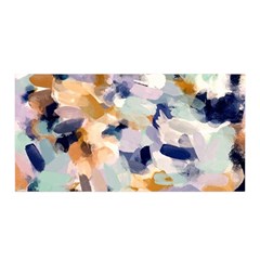 Lee Abstract Satin Wrap by LisaGuenDesign