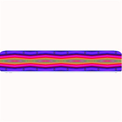 Bright Pink Purple Lines Stripes Small Bar Mats