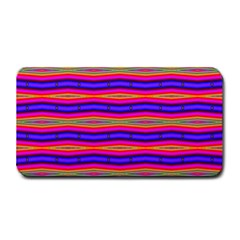 Bright Pink Purple Lines Stripes Medium Bar Mats