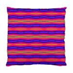 Bright Pink Purple Lines Stripes Standard Cushion Case (One Side) Front