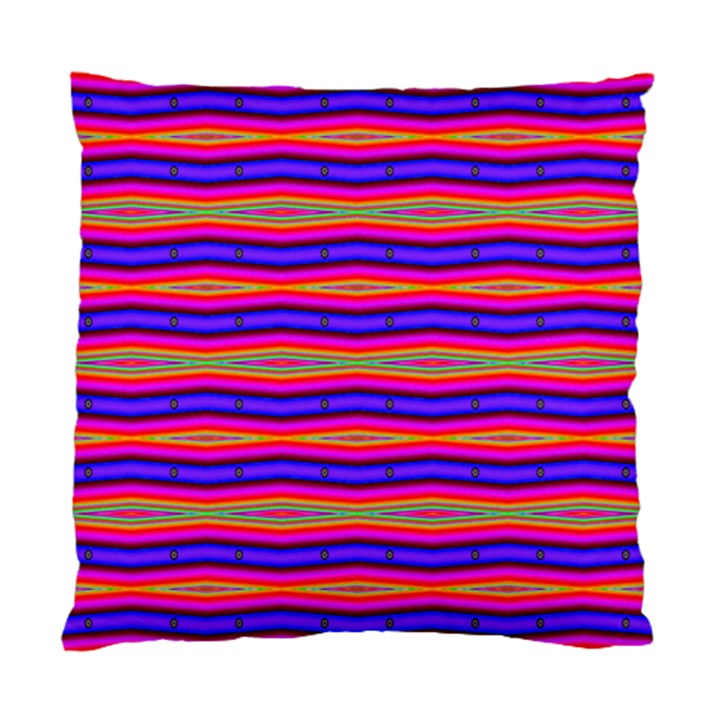 Bright Pink Purple Lines Stripes Standard Cushion Case (One Side)