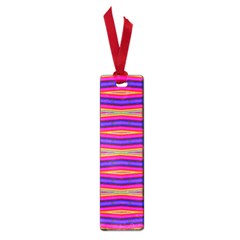 Bright Pink Purple Lines Stripes Small Book Marks by BrightVibesDesign