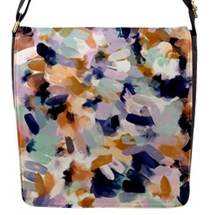 Lee Abstract Flap Closure Messenger Bag (small)