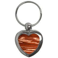 Red Earth Natural Key Chains (heart)  by UniqueCre8ion