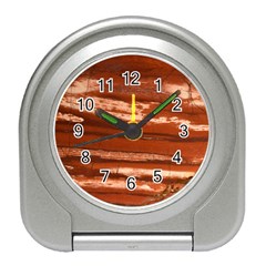 Red Earth Natural Travel Alarm Clocks by UniqueCre8ion