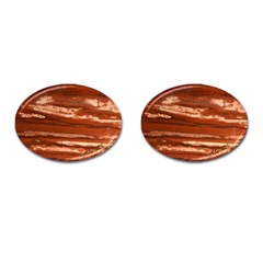 Red Earth Natural Cufflinks (oval) by UniqueCre8ion