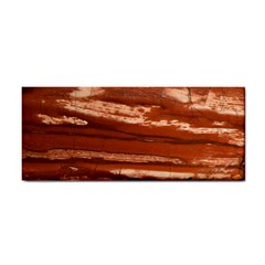 Red Earth Natural Hand Towel by UniqueCre8ion