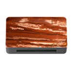 Red Earth Natural Memory Card Reader with CF Front