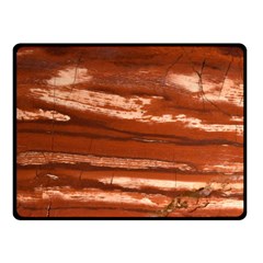 Red Earth Natural Double Sided Fleece Blanket (small)  by UniqueCre8ion